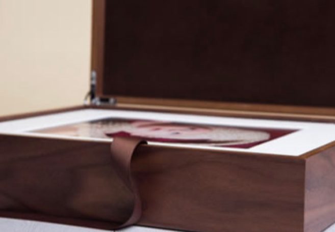 Walnut Photo Box